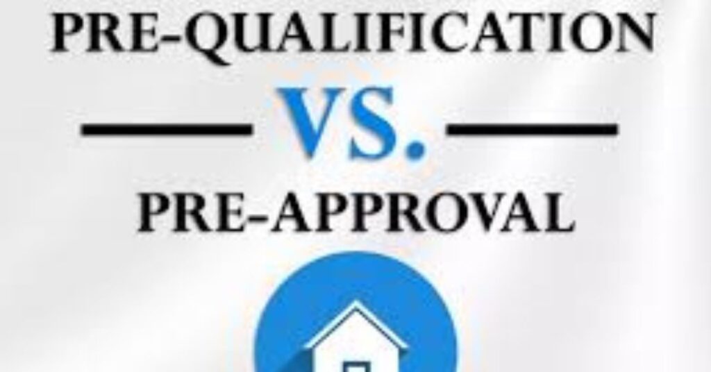 mortgage pre qualification