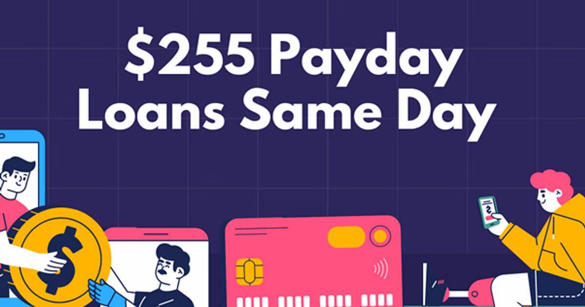 $255 payday loans online same day no credit check